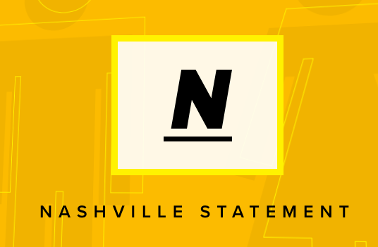 If the Nashville Statement has done anything, it is that it has caused controversy. A screenshot that says The Nashville Statement
